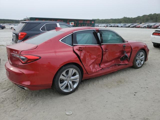 19UUB5F45MA015890 - 2021 ACURA TLX TECHNOLOGY 红色 照片 3