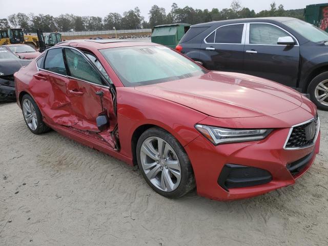 19UUB5F45MA015890 - 2021 ACURA TLX TECHNOLOGY 红色 照片 4