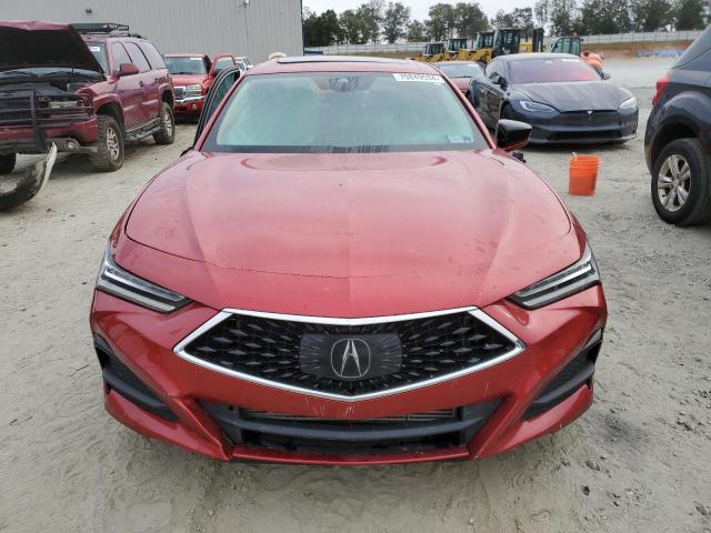 19UUB5F45MA015890 - 2021 ACURA TLX TECHNOLOGY 红色 照片 5