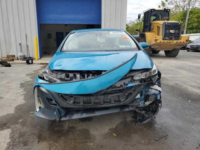 JTDKARFP1H3000789 - 2017 TOYOTA PRIUS PRIM Mavi fotoğraf 5