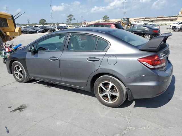 19XFB2F94DE017712 - 2013 HONDA CIVIC EXL GRAY photo 2