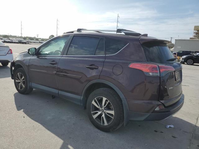 2T3WFREV9JW499279 - 2018 TOYOTA RAV4 ADVENTURE PURPLE photo 2