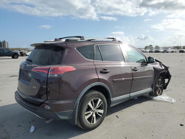 2T3WFREV9JW499279 - 2018 TOYOTA RAV4 ADVENTURE PURPLE photo 3