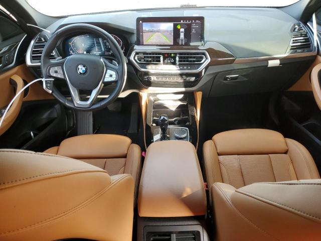 5UX33DT04N9K71541 - 2022 BMW X4 XDRIVE30I BLUE photo 8