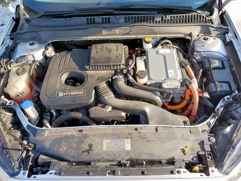 3FA6P0LU9KR158527 - 2019 FORD FUSION SE Gümüş foto 11