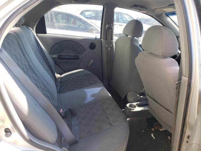 KL1TD52605B442473 - 2005 CHEVROLET AVEO BASE Gümüş foto 10