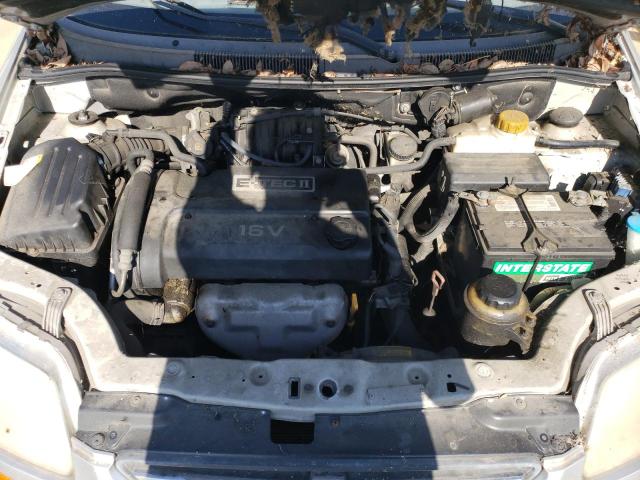 KL1TD52605B442473 - 2005 CHEVROLET AVEO BASE Gümüş foto 11