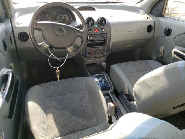 KL1TD52605B442473 - 2005 CHEVROLET AVEO BASE Gümüş foto 8