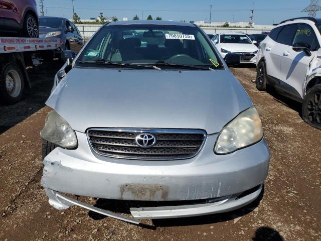 1NXBR32E27Z834410 - 2007 TOYOTA COROLLA CE SILVER photo 5