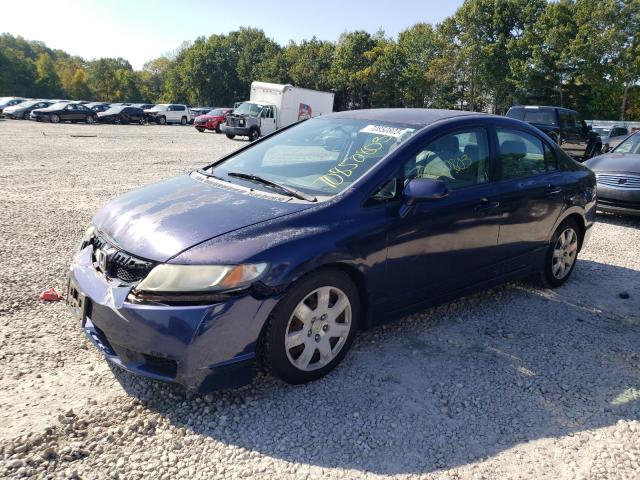 2HGFA16539H515536 - 2009 HONDA CIVIC LX 蓝色 照片 1