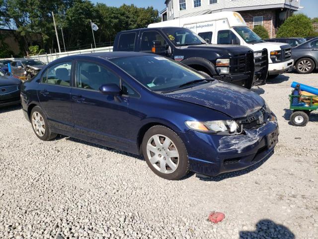 2HGFA16539H515536 - 2009 HONDA CIVIC LX 蓝色 照片 4