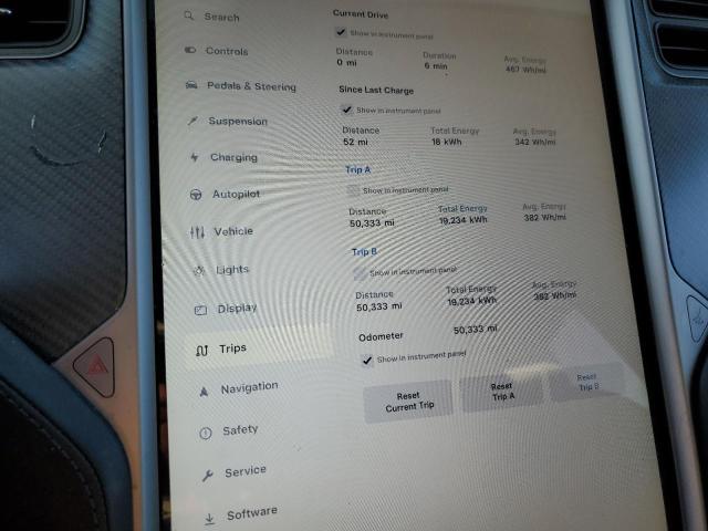 5YJSA1E21KF302181 - 2019 TESLA MODEL S Գրաֆիտ լուսանկար 9