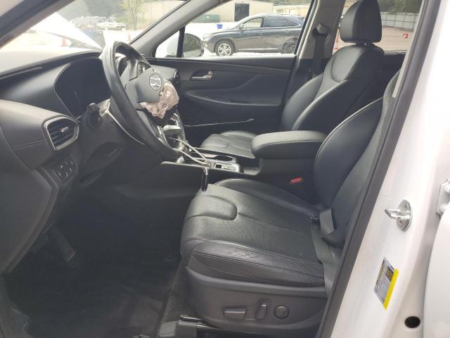 5NMS3CAA0LH275137 - 2020 HYUNDAI SANTA FE SEL WHITE photo 7