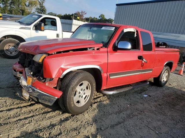 1GCEC19Z87Z189605 - 2007 CHEVROLET SILVERADO C1500 CLASSIC RED photo 1
