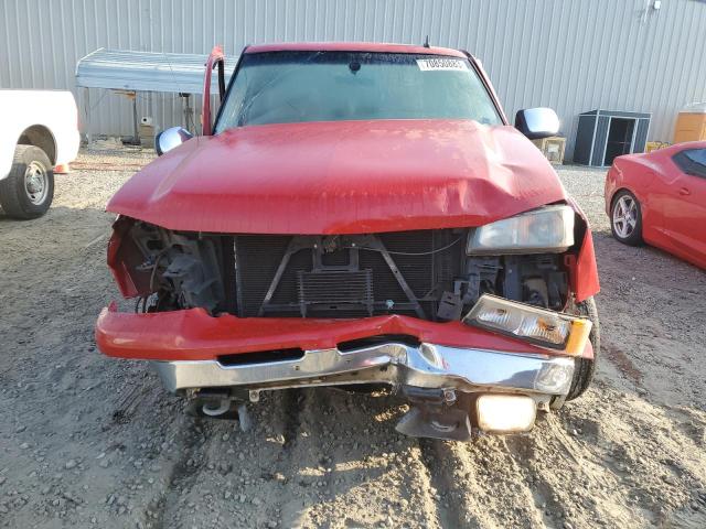 1GCEC19Z87Z189605 - 2007 CHEVROLET SILVERADO C1500 CLASSIC RED photo 5