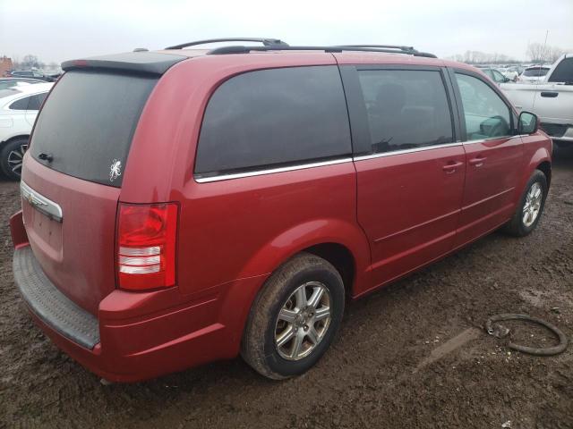 2A8HR54P18R635025 - 2008 CHRYSLER TOWN & COU TOURING RED photo 3