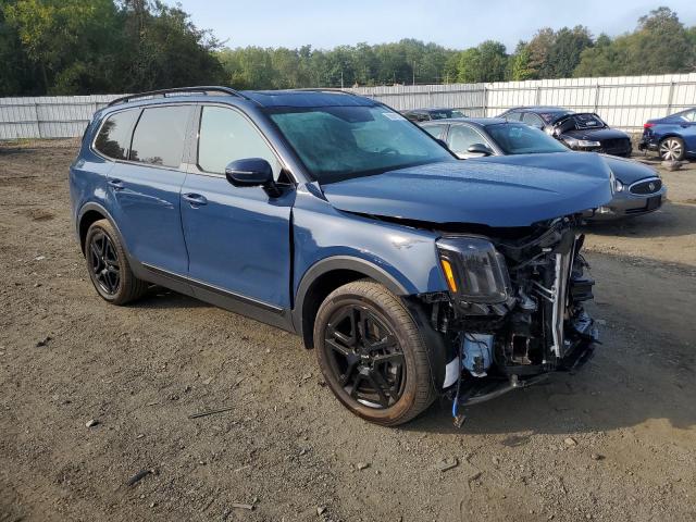 5XYP5DGC3RG473972 - 2024 KIA TELLURIDE SX BLUE photo 4