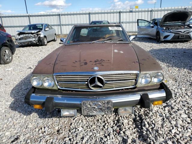 10704412027070 - 1975 MERCEDES-BENZ 450SL BROWN photo 5