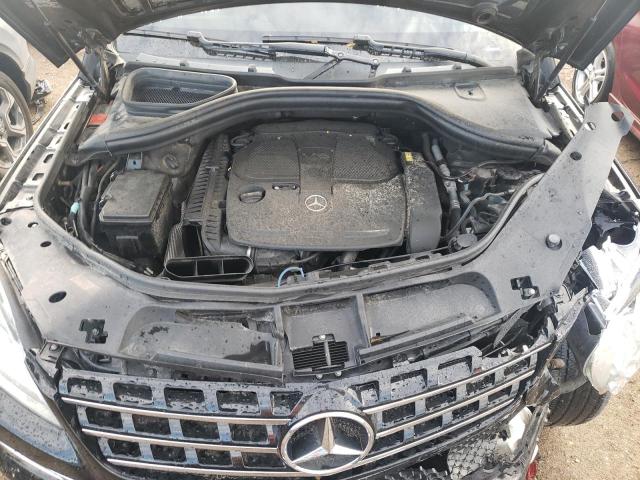 4JGDA5HB7CA024727 - 2012 MERCEDES-BENZ ML 350 4MATIC BLACK photo 11