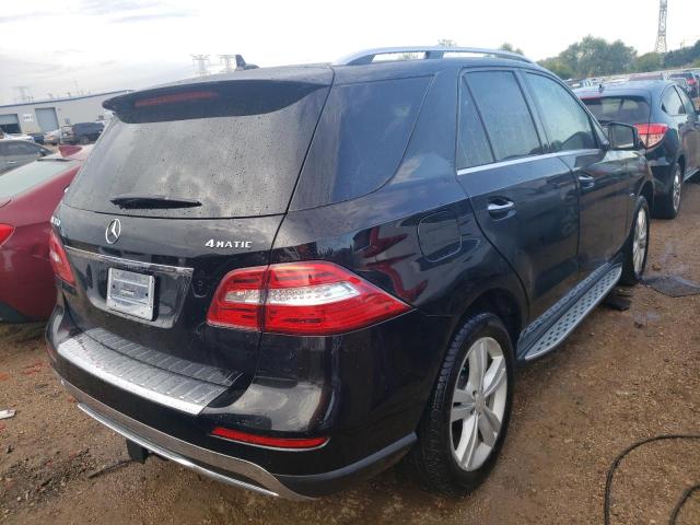 4JGDA5HB7CA024727 - 2012 MERCEDES-BENZ ML 350 4MATIC BLACK photo 3