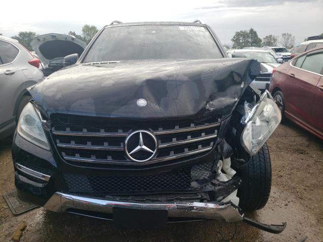 4JGDA5HB7CA024727 - 2012 MERCEDES-BENZ ML 350 4MATIC BLACK photo 5