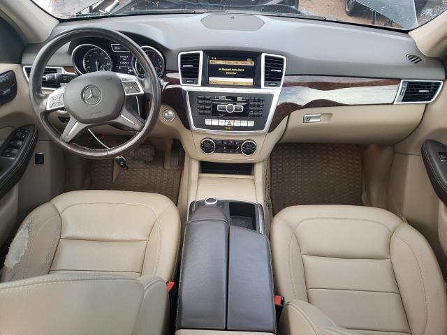 4JGDA5HB7CA024727 - 2012 MERCEDES-BENZ ML 350 4MATIC BLACK photo 8