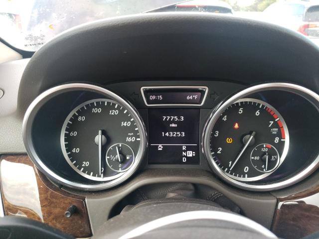 4JGDA5HB7CA024727 - 2012 MERCEDES-BENZ ML 350 4MATIC BLACK photo 9