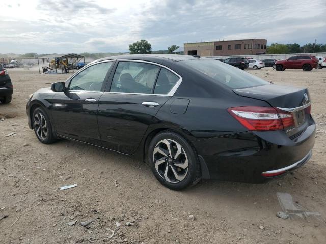 1HGCR2F89HA066548 - 2017 HONDA ACCORD EXL BLACK photo 2