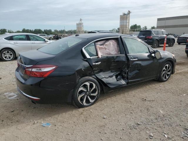 1HGCR2F89HA066548 - 2017 HONDA ACCORD EXL BLACK photo 3