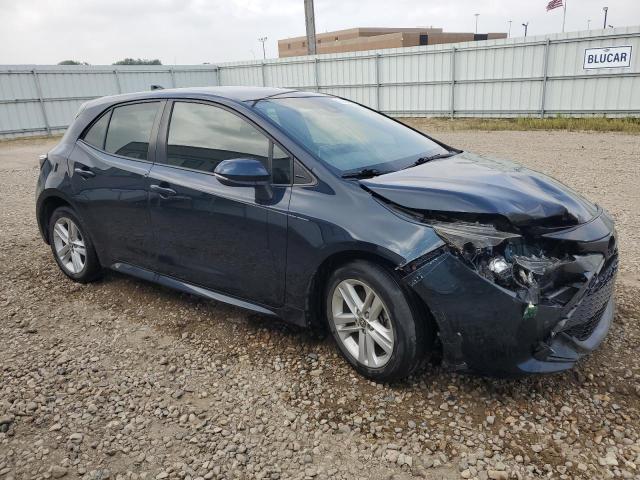 JTNK4RBEXK3025821 - 2019 TOYOTA COROLLA SE Կապույտ լուսանկար 4