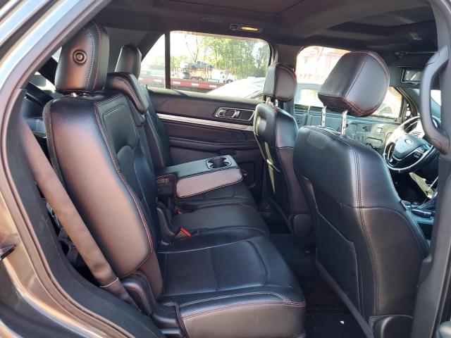 1FM5K8GT5GGB57082 - 2016 FORD EXPLORER SPORT GRAY photo 10