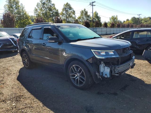 1FM5K8GT5GGB57082 - 2016 FORD EXPLORER SPORT GRAY photo 4