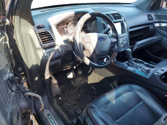 1FM5K8GT5GGB57082 - 2016 FORD EXPLORER SPORT GRAY photo 8