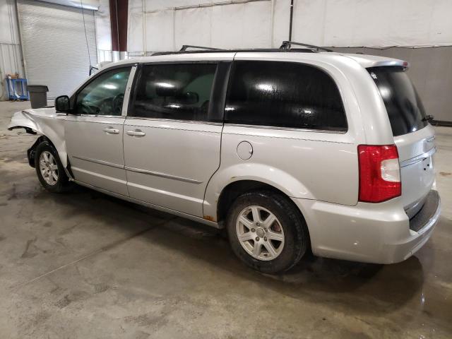 2A4RR8DG3BR775298 - 2011 CHRYSLER TOWN & COU TOURING L SILVER photo 2