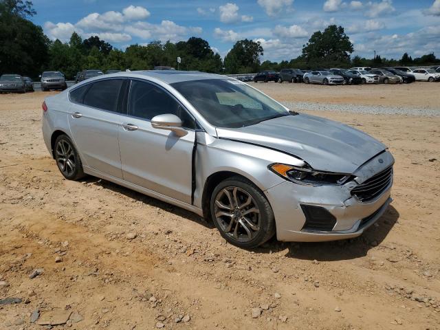 3FA6P0CD7KR237128 - 2019 FORD FUSION SEL Արծաթագույն լուսանկար 4
