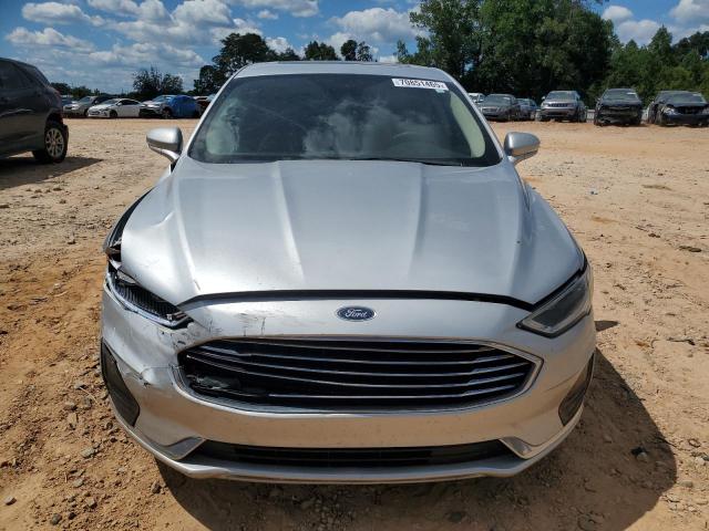 3FA6P0CD7KR237128 - 2019 FORD FUSION SEL Արծաթագույն լուսանկար 5
