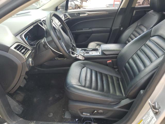 3FA6P0CD7KR237128 - 2019 FORD FUSION SEL Արծաթագույն լուսանկար 7