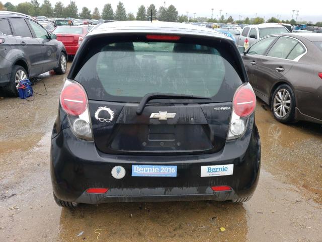 KL8CD6S9XDC581973 - 2013 CHEVROLET SPARK 1LT BLACK photo 6