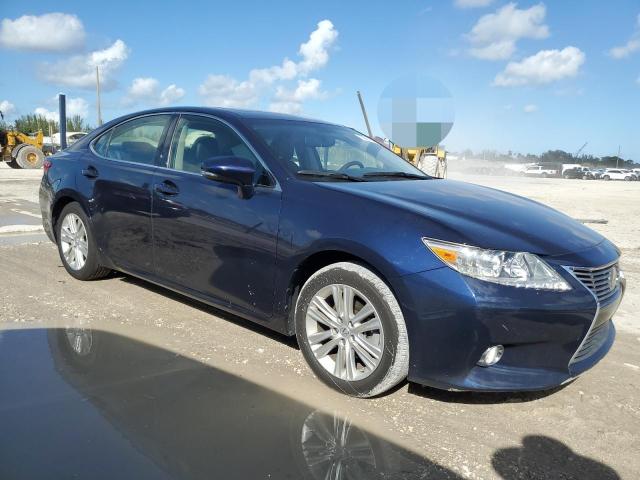 JTHBK1GG8F2173787 - 2015 LEXUS ES 350 BLUE photo 4