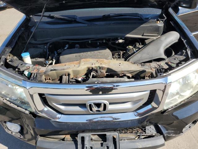 5FNYF4H56BB077811 - 2011 HONDA PILOT EXL 黑色 照片 12