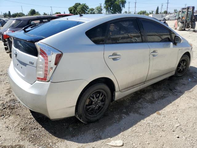 JTDKN3DU3D5571337 - 2013 TOYOTA PRIUS SILVER photo 3