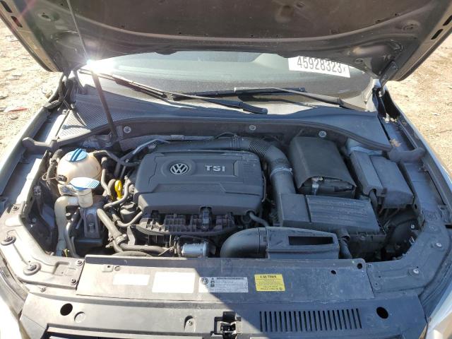 1VWBT7A36EC120342 - 2014 VOLKSWAGEN PASSAT SE GRAY photo 11