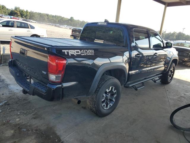 3TMCZ5AN5HM051674 - 2017 TOYOTA TACOMA DOUBLE CAB BLACK photo 3