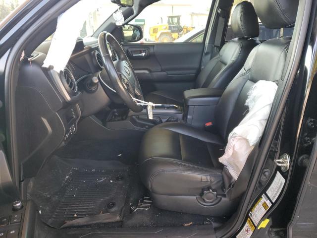 3TMCZ5AN5HM051674 - 2017 TOYOTA TACOMA DOUBLE CAB BLACK photo 7