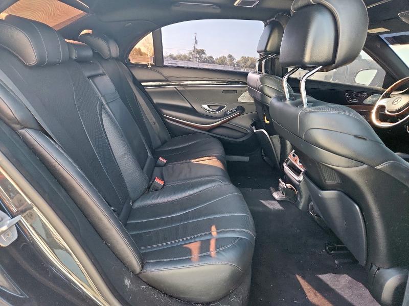 WDDUG8FBXEA049847 - 2014 MERCEDES-BENZ S 550 4MATIC BLACK photo 10