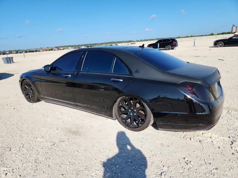 WDDUG8FBXEA049847 - 2014 MERCEDES-BENZ S 550 4MATIC BLACK photo 2