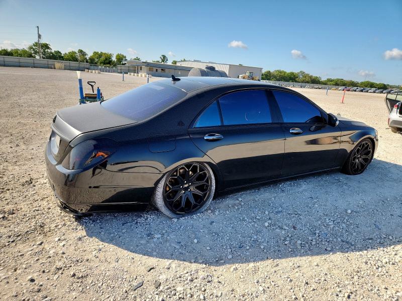 WDDUG8FBXEA049847 - 2014 MERCEDES-BENZ S 550 4MATIC BLACK photo 3