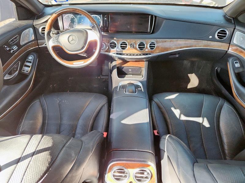 WDDUG8FBXEA049847 - 2014 MERCEDES-BENZ S 550 4MATIC BLACK photo 8
