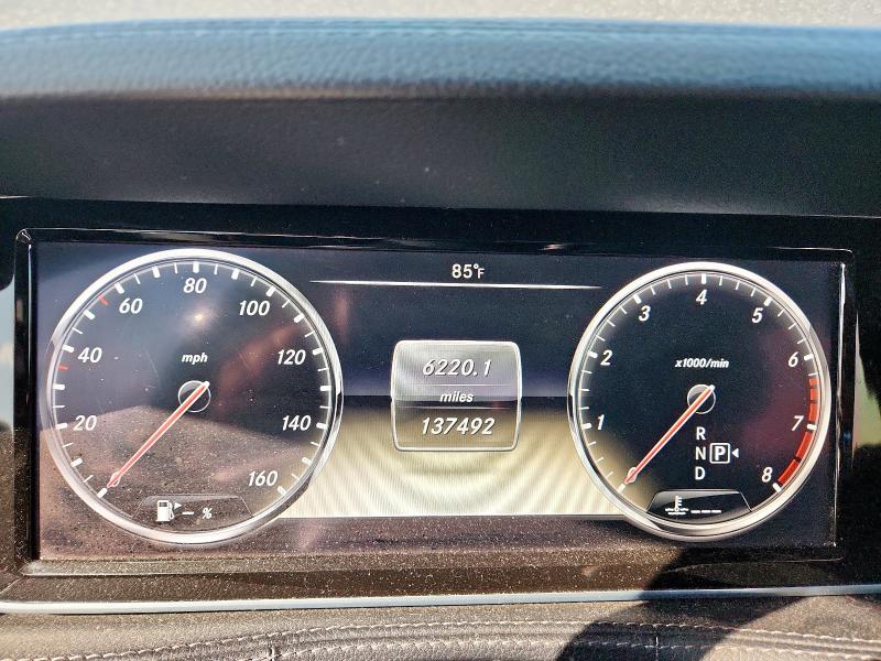 WDDUG8FBXEA049847 - 2014 MERCEDES-BENZ S 550 4MATIC BLACK photo 9