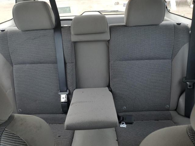 JF1SG63646H722272 - 2006 SUBARU FORESTER 2.5X SILVER photo 10